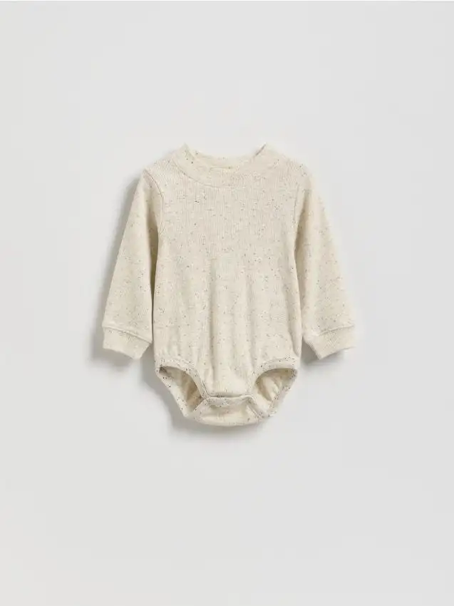 Body in misto cotone Colore nude