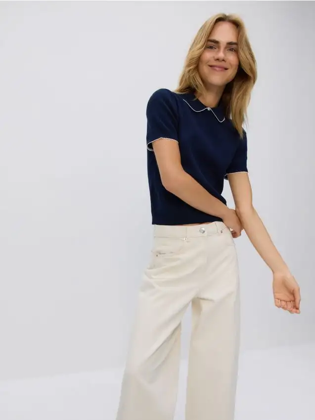 Polo in cotone Colore mid blue