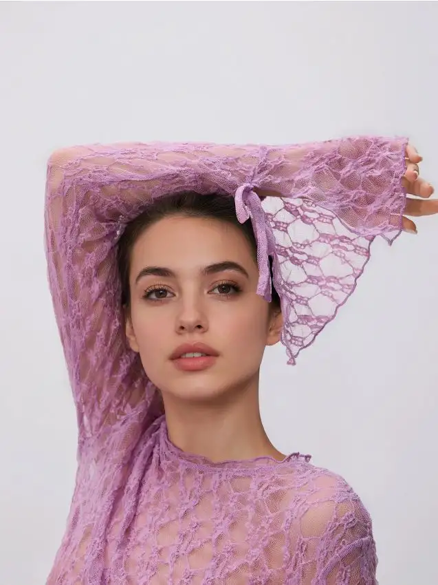 LADIES` BLOUSE Colore viola