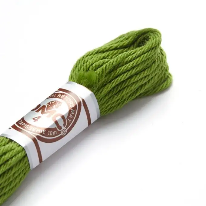 Filo da ricamo ritorto opaco verde - COL 2469