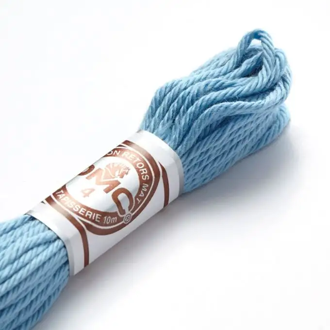 Filo da ricamo ritorto opaco blu - COL 2827