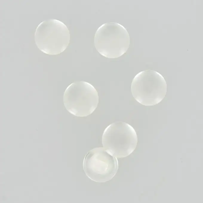 bottoni a coda bianca 16 mm