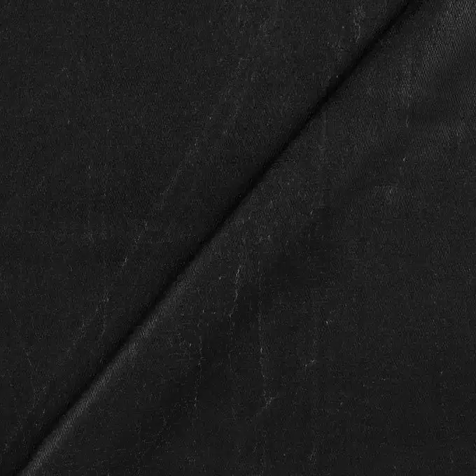 Tessuto felpato nero