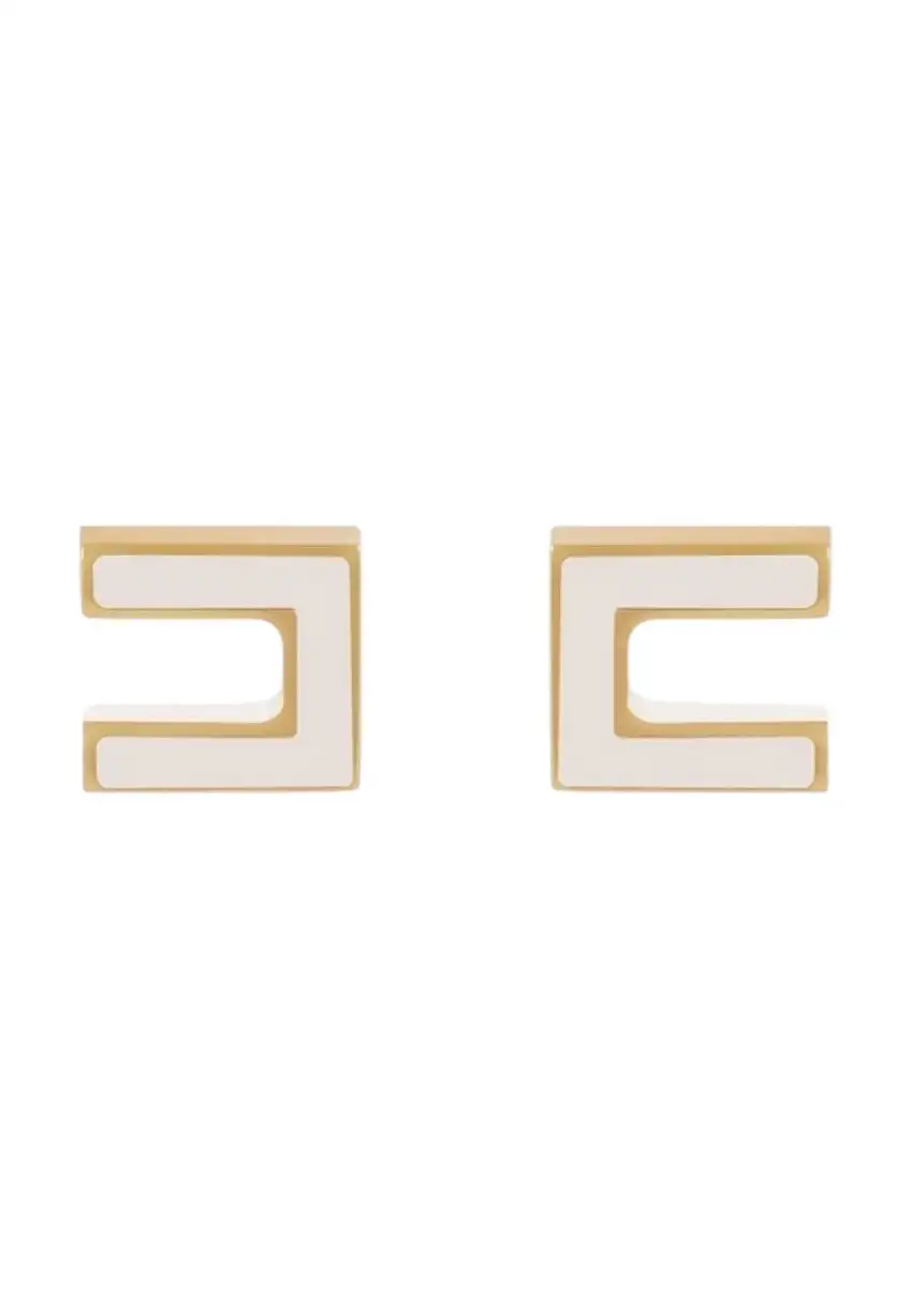 ELISABETTA FRANCHI Women's Earrings OR47K51E2-193 Beige