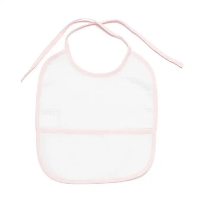 Bavaglino nido d'ape - Rosa