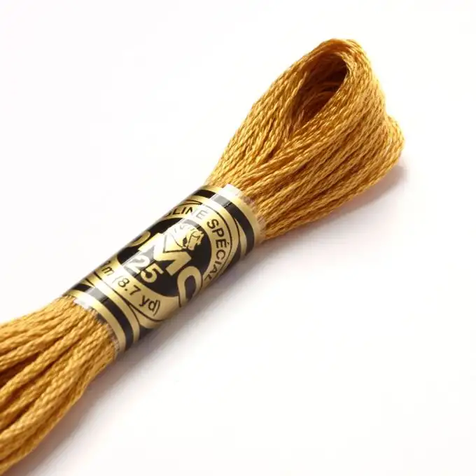 Filato mouliné da ricamo tonalità gialle/arancioni COL 729
