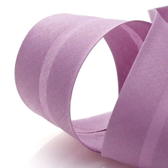 Bordo tessuti vari - Prugna scuro 40 mm