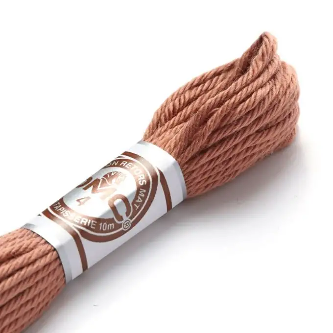 Filo da ricamo ritorto opaco marrone - COL 2405