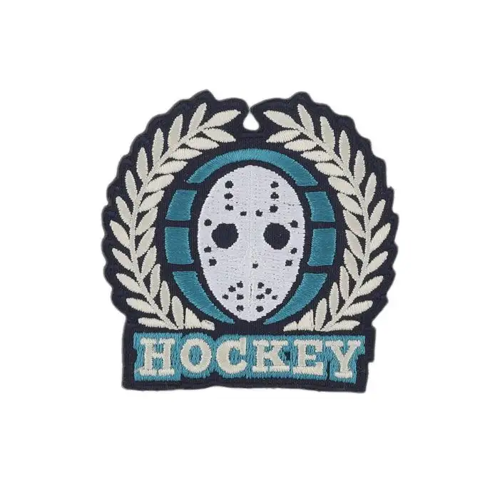 Ecusson termoadesivo hockey blu anatra