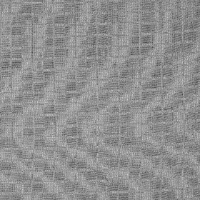 Tessuto cotone mussola biologico grigio