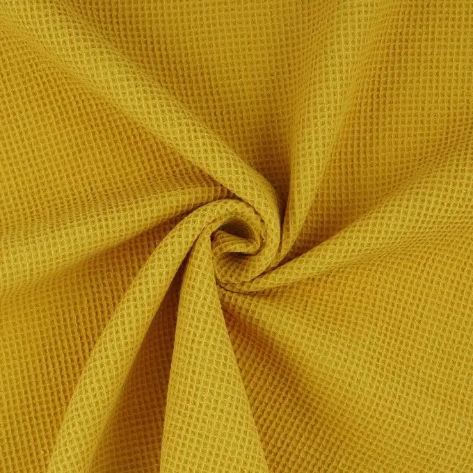 Tessuto nido d'ape Mistral zafferano