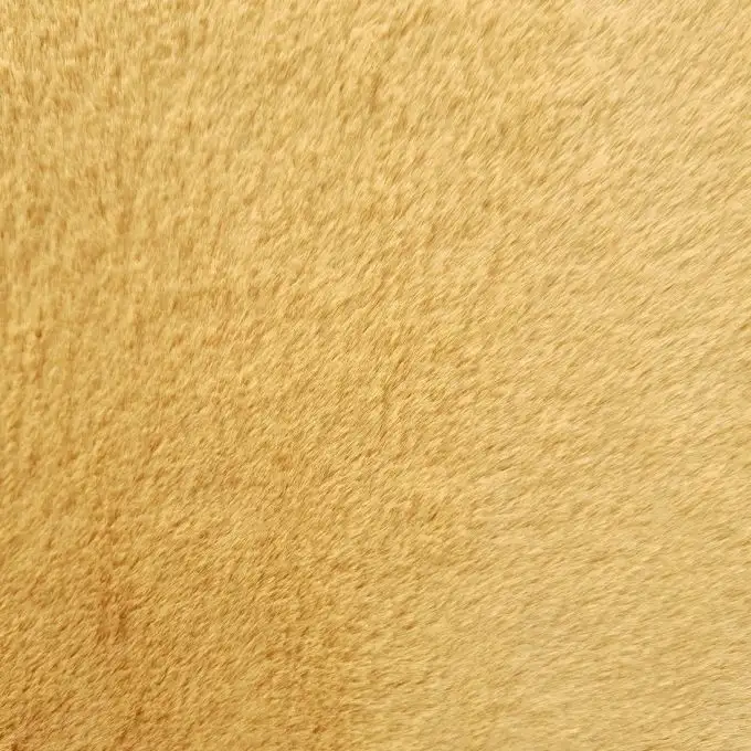 Tessuto pelliccia sintetica coniglio arachide 140