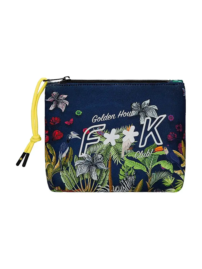 F**K Men's Clutch Bag FK24-A232X04 Blue