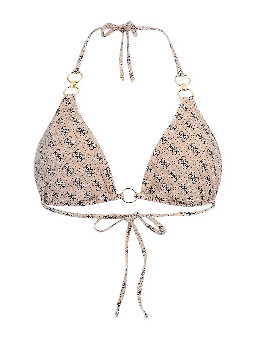 GUESS BEACHWEAR Women's swimsuit E5GJ36 KCRL2 P1LT 4G RUSTIC BEIGE AOP