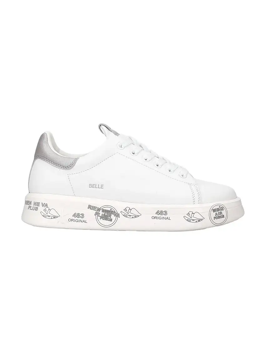 PREMIATA Women's Sneaker BELLE VAR 7447 White