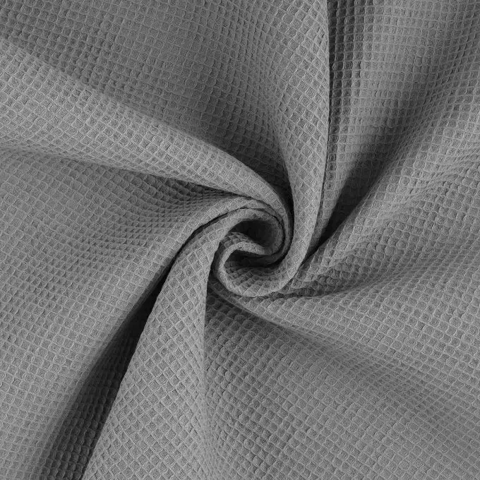 Tessuto a nido d'ape Mistral grigio