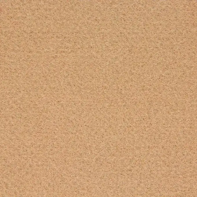 Foglio di feltro crema