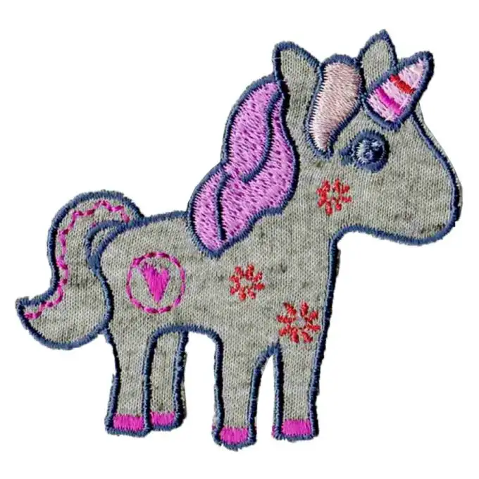 Ecusson pony unicorno