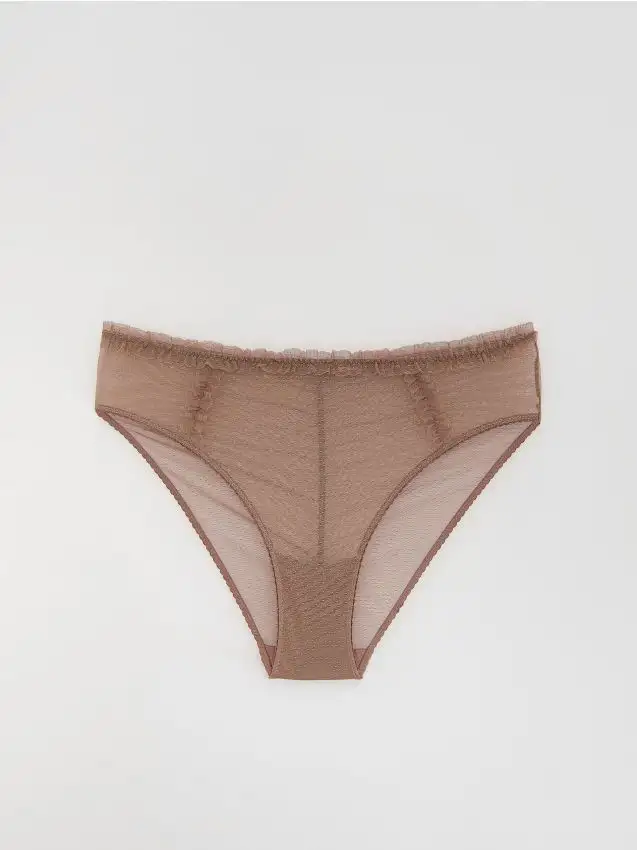 LADIES` BRIEFS Colore marrone dorato