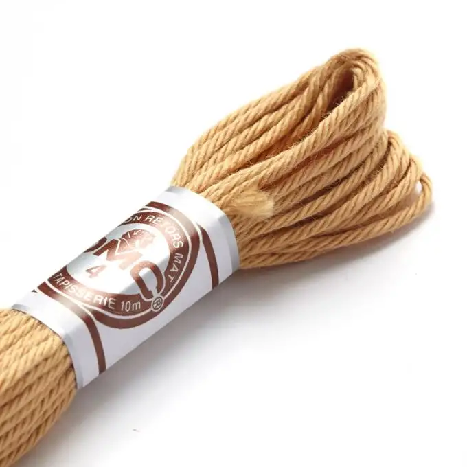Filo da ricamo ritorto opaco marrone - COL 2436