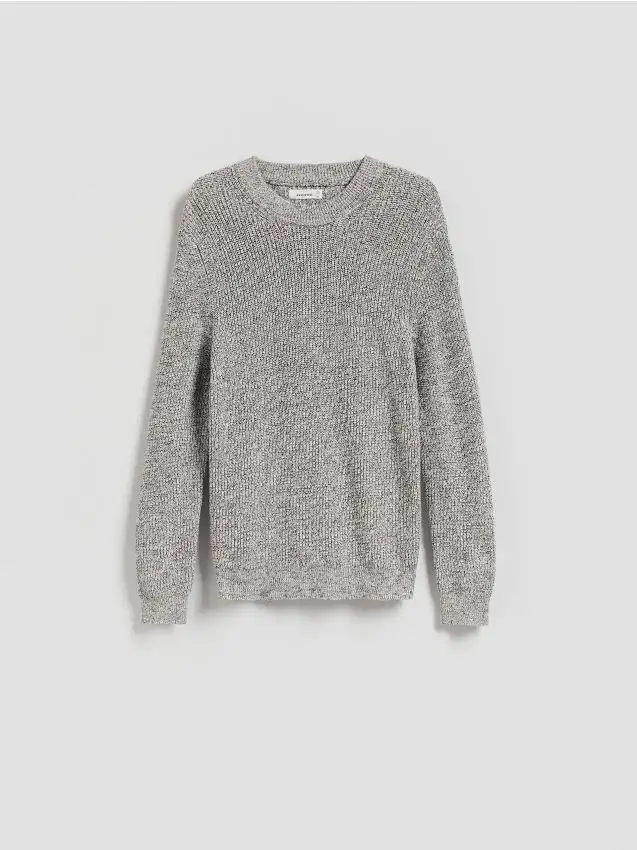 Maglione strutturato Colore panna