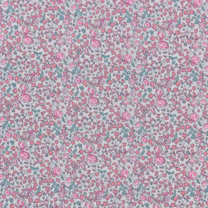 Popeline di cotone Liberty Eloise New rosa