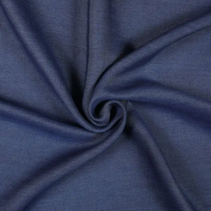 Tessuto modal pesante blu scuro