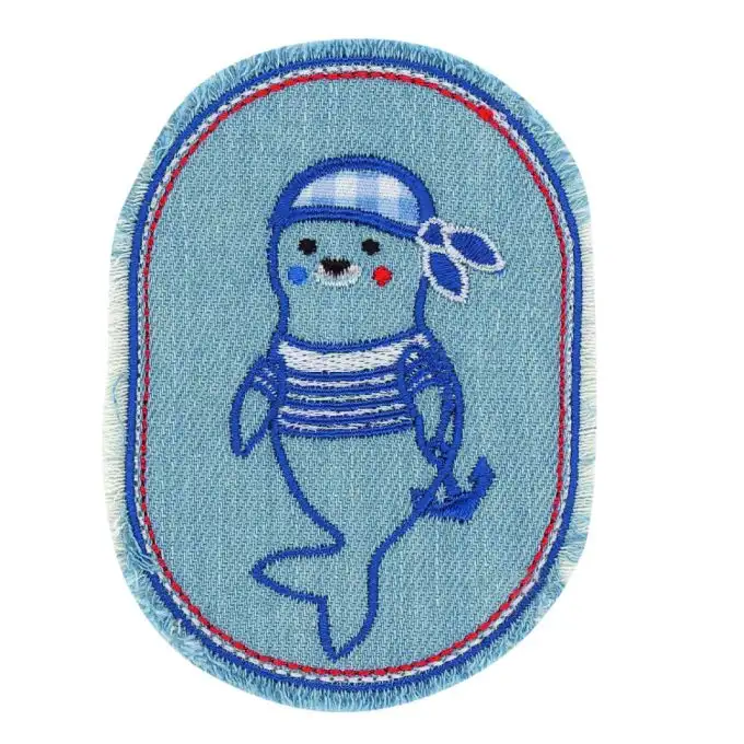 Distintivo blu jeans lontra