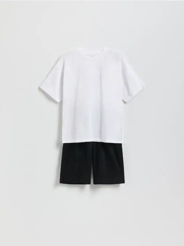 Completo in maglia Colore bianco