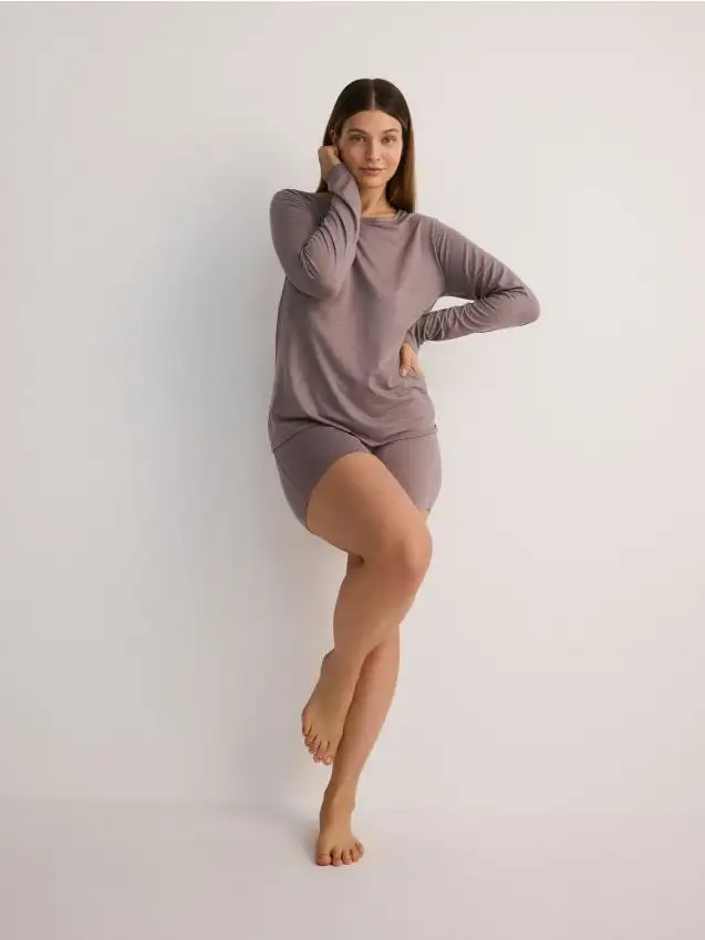 LADIES` PYJAMA Colore malva