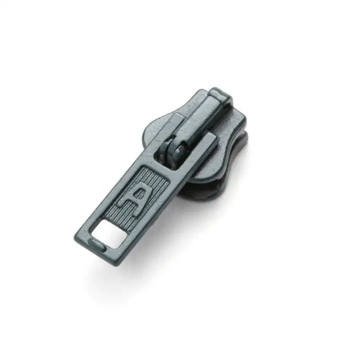 Cursore per zip verde abete