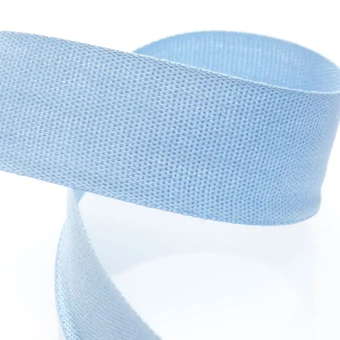 Nastro cotone twill - Azzurro