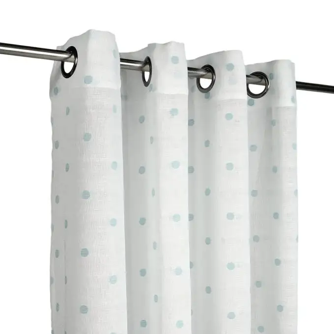 Tenda voile pois blu 140x260 cm