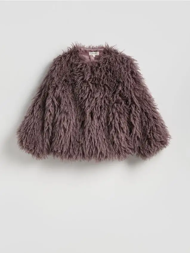 LADIES` OUTER JACKET Colore viola scuro