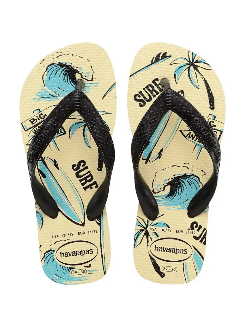 HAVAIANAS Flip Flops for Girls and Boys Hav. Kids athletic 4127273.9256 Beige