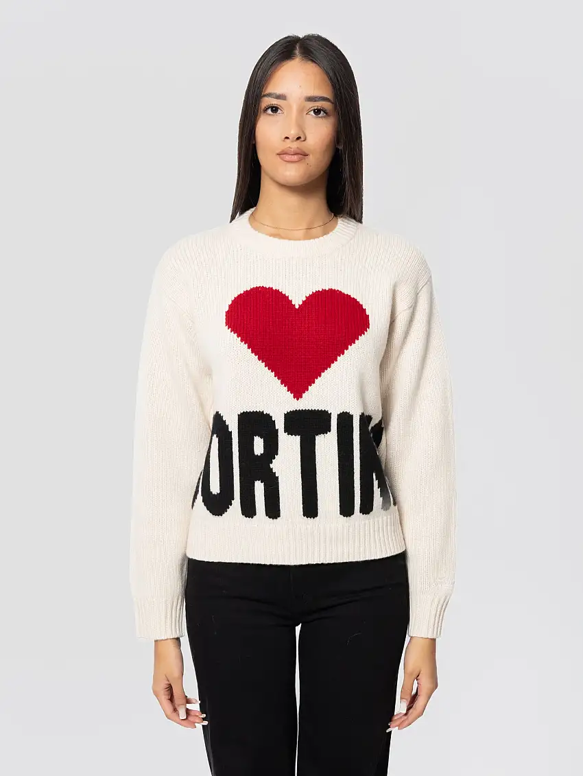 Maglione Oversize Big Cortina Bianco