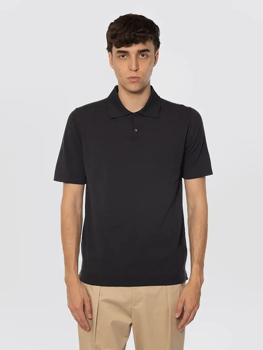 Polo in Cotone Tecno Asfalto