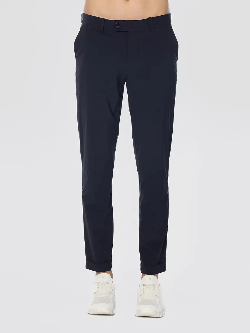Pantaloni Terzilight in Tessuto Leggero Blu