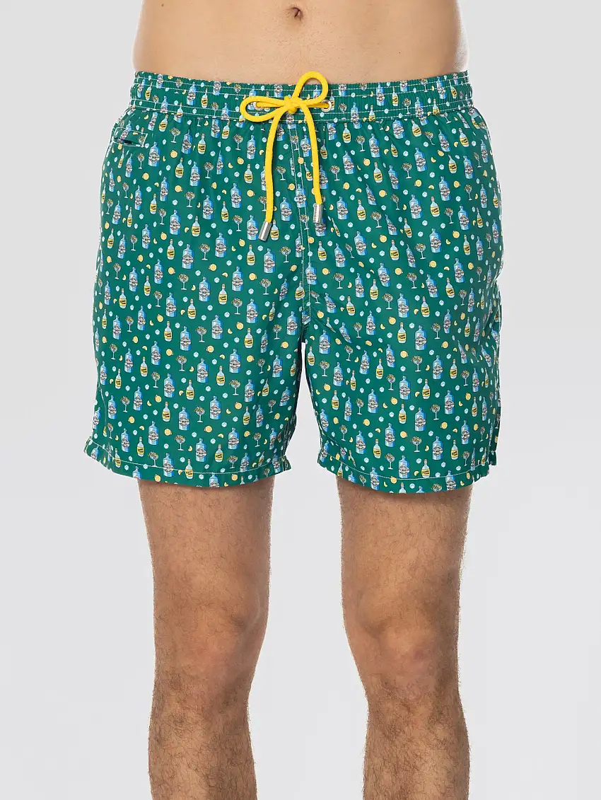 Costume Media Lunghezza Tonic Water Verde