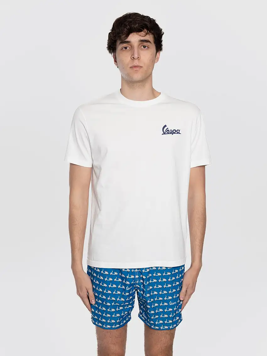 T-shirt Edizione Limitata Vespa Bianco