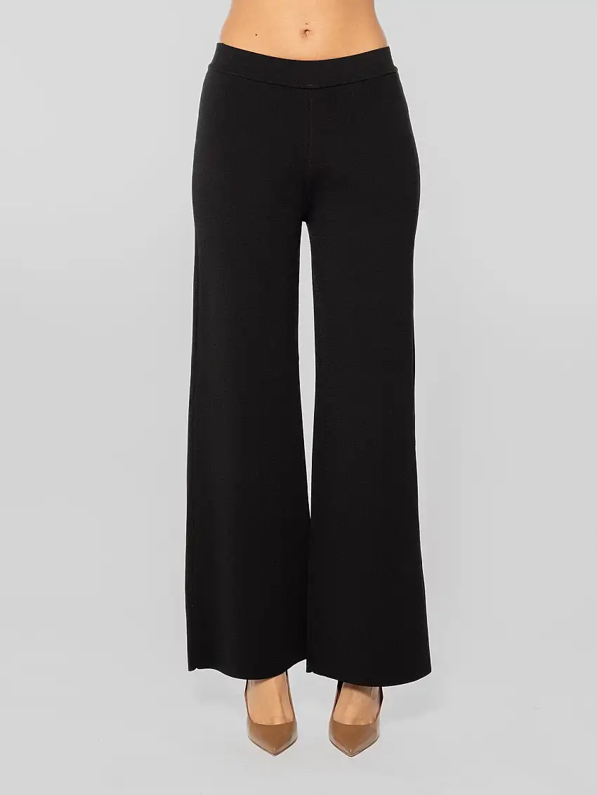 Pantaloni in Maglia Nero