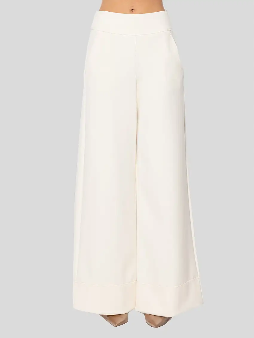 Pantaloni in Jersey Tecnico Fagiani Bianco