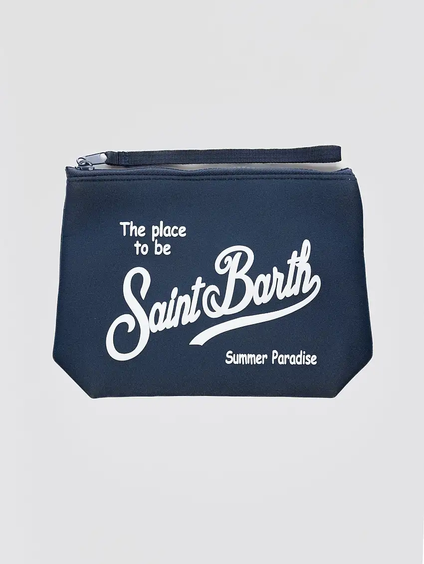 Pochette in Neoprene Blu