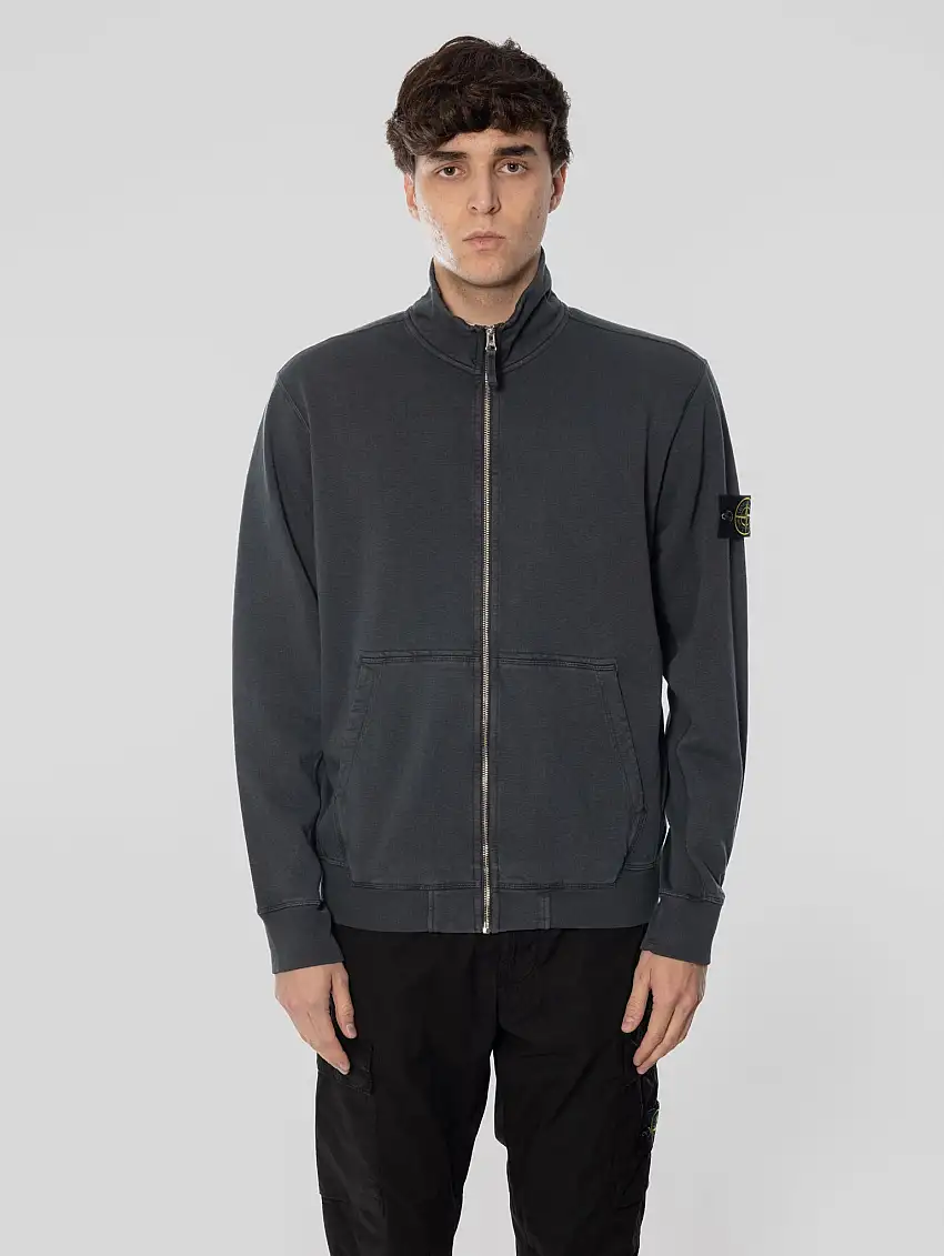 Felpa con Collo Alto Carbone