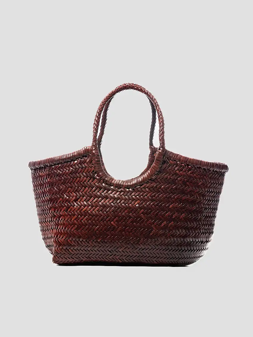 Borsa a Cestino Grande Nantucket Bruciato