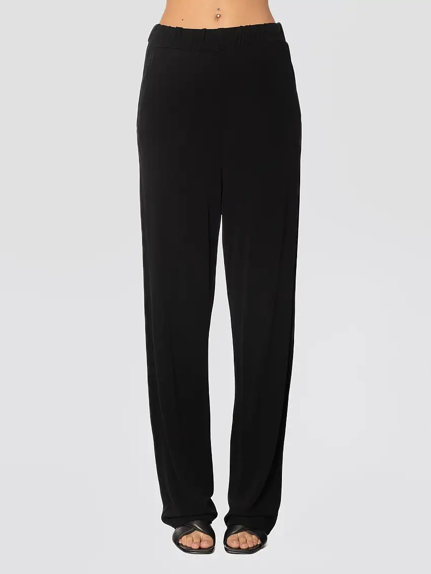 Pantaloni i Jersey Stretch Nero
