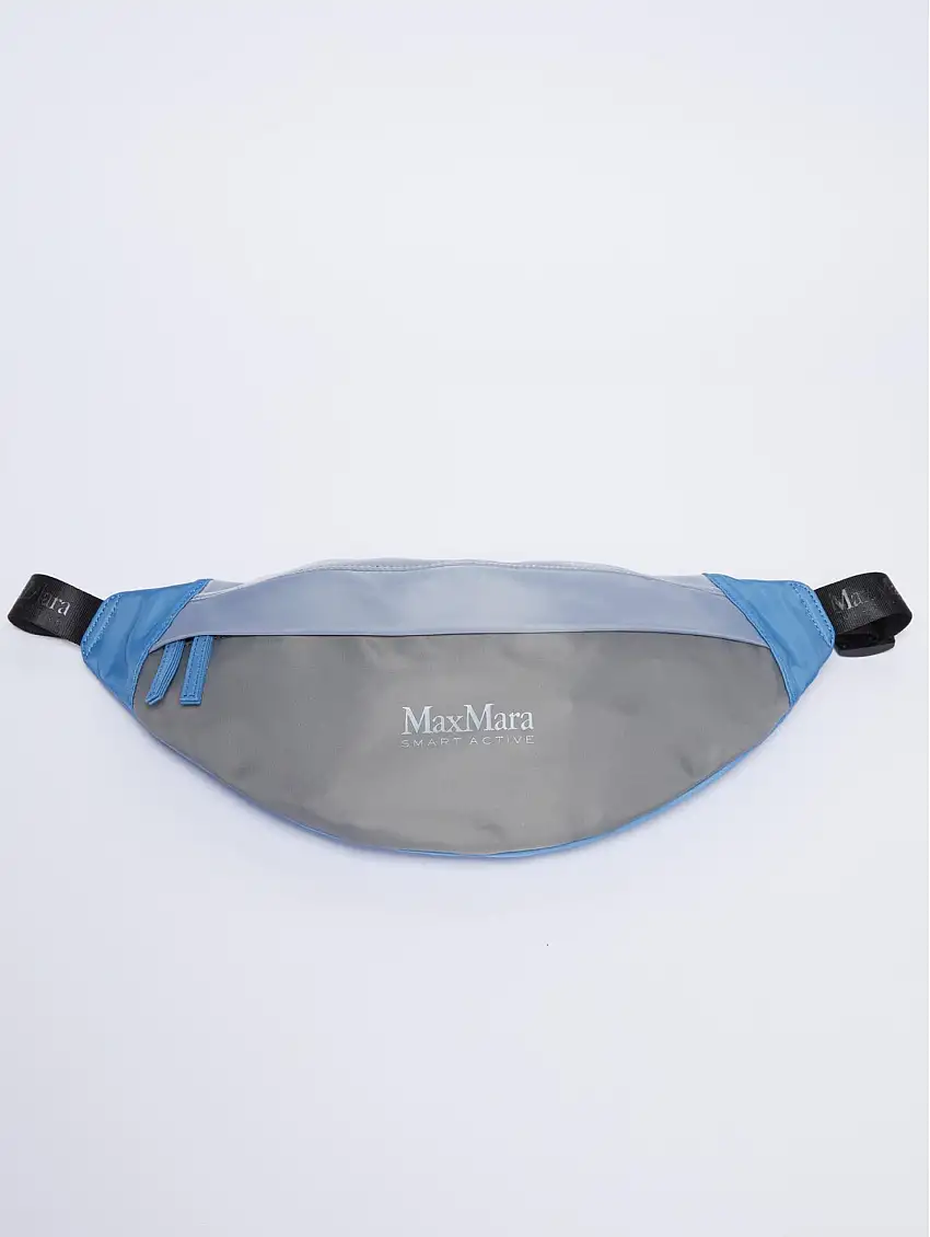 Marsupio Grande Color Block Grigio