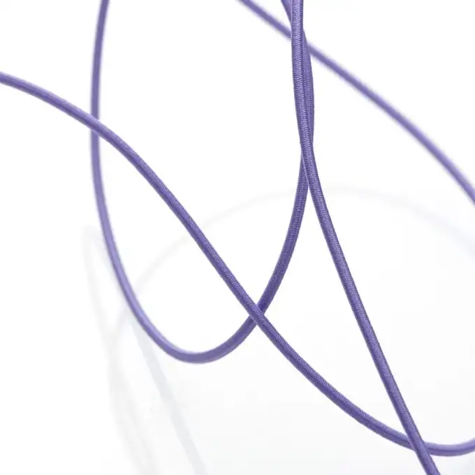 Corda elastica colore prugna 1,5 mm