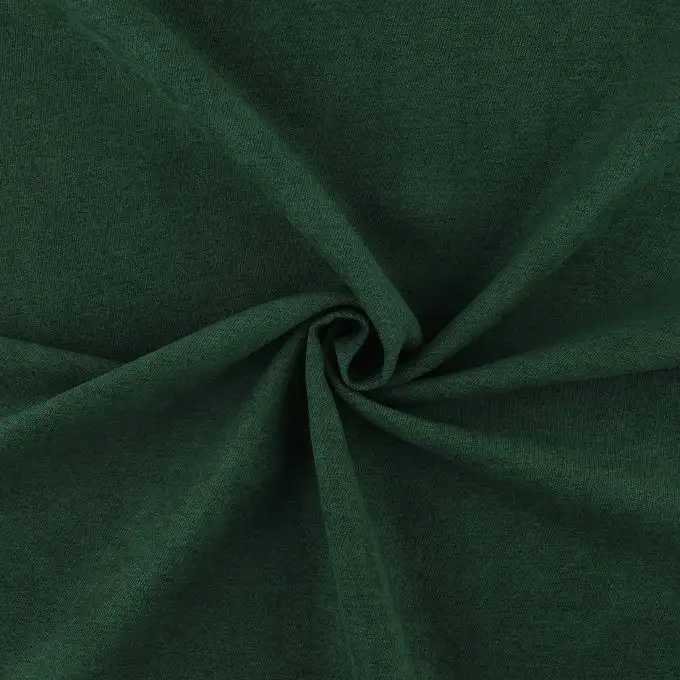 Tessuto twill effetto velluto verde abete