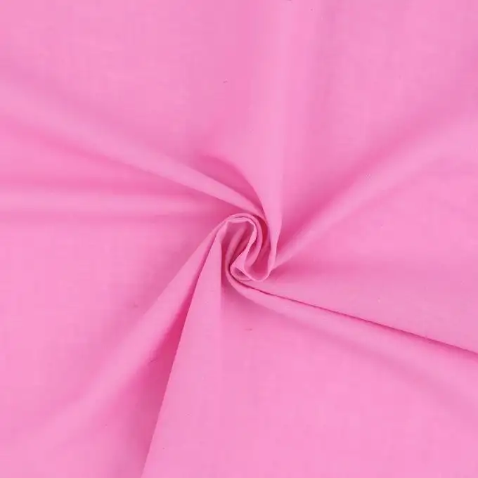 Tessuto velo di cotone Olivia rosa acceso